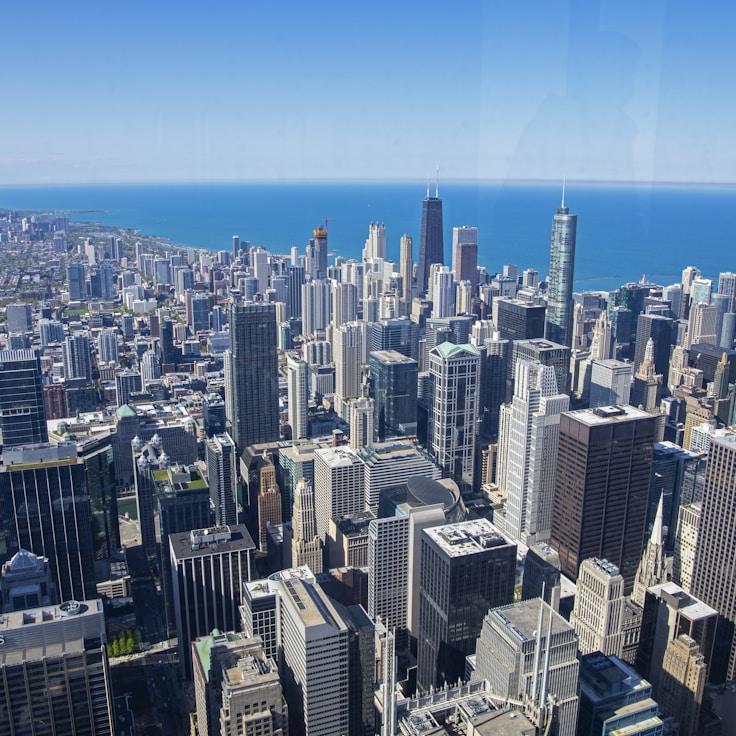 City skyline in Amsterdam, Netherlands